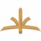 Ekena Millwork Davenport Rough Sawn Timber Gable Bracket, Western Red Cedar, 48"W x 28"H x 2"D x 4"F, 14/12 Pitch GBW048X28X0204DAV00RWR - alternate 1